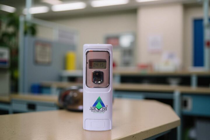 Airvish Aerosol Dispencer with Bluetooth